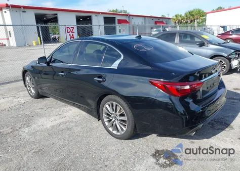 2018 Infiniti Q50 3.0T Luxe from USA, damaged, VIN JN1EV7AP2JM359200